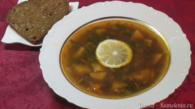 Рецепт постного супа из чечевицы