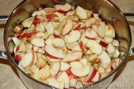 Приготовление рецепта Яблочный конфитюр за 3 минутки шаг 2