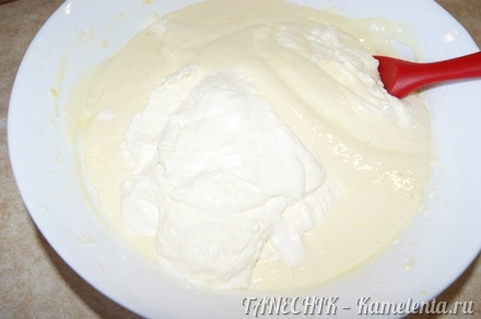 Приготовление рецепта Сырный сливочный торт шаг 13