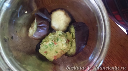 Приготовление рецепта Баклажаны маринованные с цветной капустой и гогошарами шаг 9