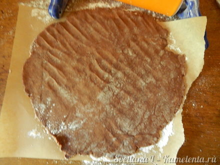 Приготовление рецепта Шоколадно-карамельный тарт шаг 4