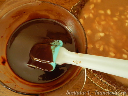 Приготовление рецепта Шоколадно-карамельный тарт шаг 11