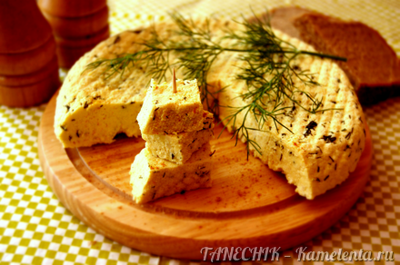 Приготовление рецепта Сыр домашний, пряный, с зеленью шаг 10
