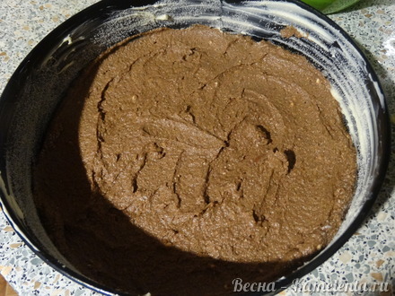 Приготовление рецепта Творожник шоколадный шаг 13