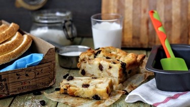 Рецепт Английский хлебный пудинг (English bread pudding)