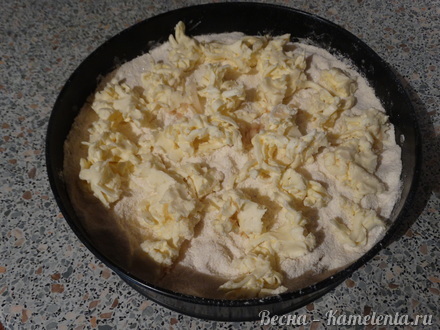 Приготовление рецепта Насыпной пирог с грушей шаг 6