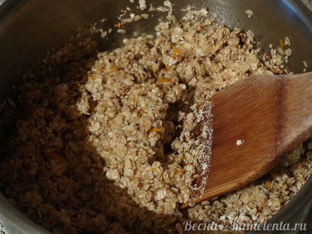Приготовление рецепта Овсяное печенье с кунжутом шаг 4