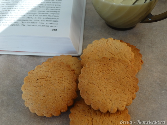 Рецепт имбирного печенья с корицей