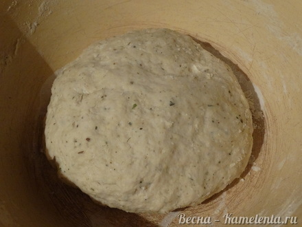 Приготовление рецепта Чесночный хлеб с травами шаг 7