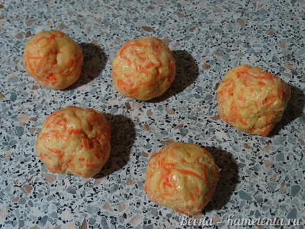 Приготовление рецепта Морковное печенье шаг 8