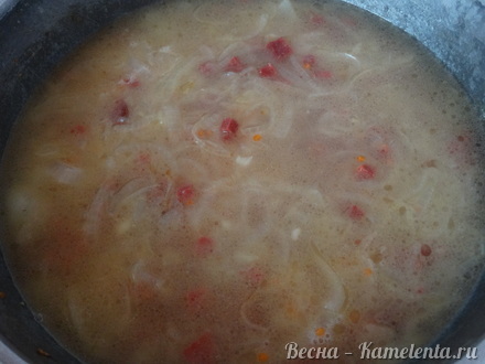 Приготовление рецепта Паста с соусом из чечевицы шаг 14