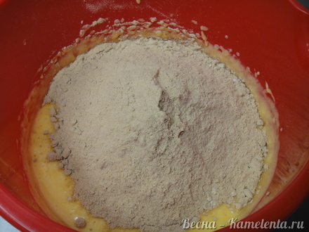 Приготовление рецепта Гречневый торт с творожно-маскарпоновой начинкой шаг 6