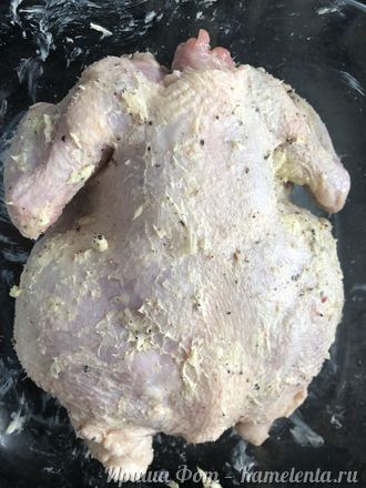 Приготовление рецепта Курица в духовке (простой рецепт) шаг 3
