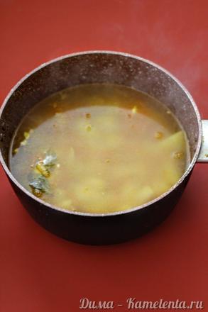 Приготовление рецепта Суп из рыбных консервов и плавленого сырка шаг 5