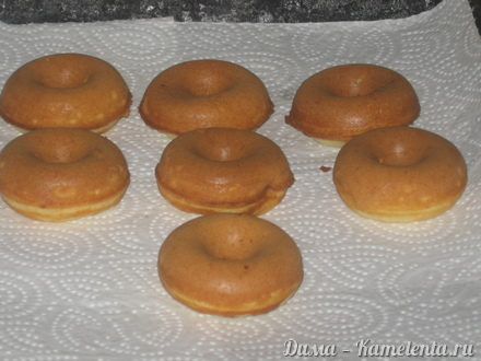 Приготовление рецепта Донаты (пончики) из донат-мейкера шаг 8