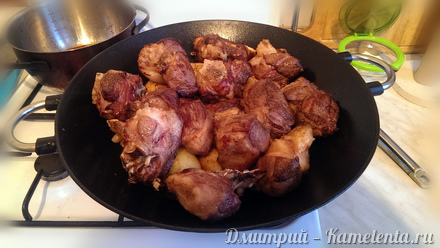 Приготовление рецепта Казан-кебаб с картошкой шаг 6