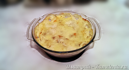 Приготовление рецепта Картофель, запеченный в сливках шаг 7