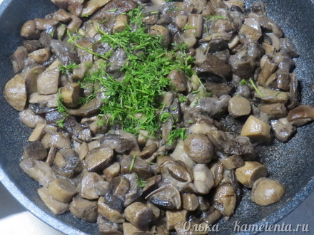 Приготовление рецепта Картофельная &quot;лазанья&quot; с грибами шаг 6