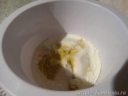 Приготовление рецепта Закусочный сырный кекс шаг 3