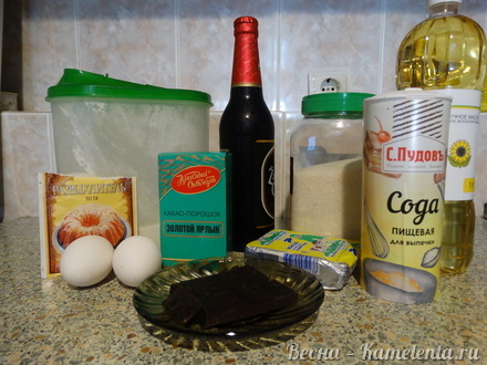 Приготовление рецепта Кекс &quot;шоколадное безумие&quot; шаг 1