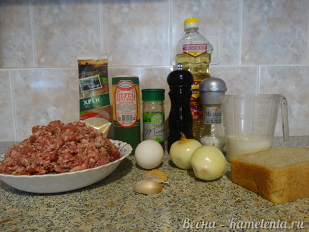 Приготовление рецепта Мясные фрикадельки с хреном тушёные в майонезе из фасоли. шаг 6