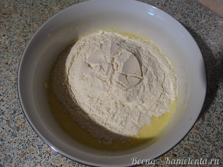 Приготовление рецепта Печенье на сковороде шаг 7