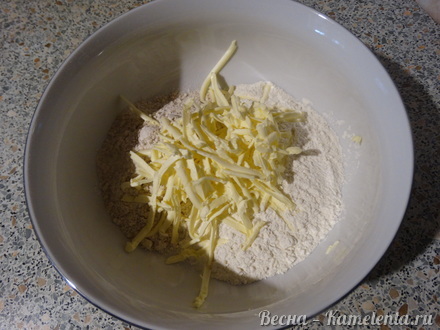 Приготовление рецепта Английское сырное печенье шаг 3