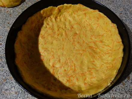 Приготовление рецепта Морковный пирог с капустой шаг 13
