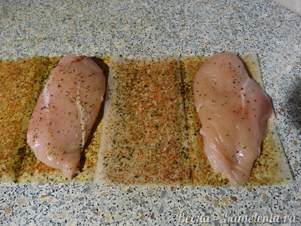 Приготовление рецепта Куриная грудка с соусом  из сиртаки шаг 2