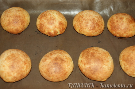 Приготовление рецепта Творожные булочки к завтраку (бездрожжевые) шаг 6