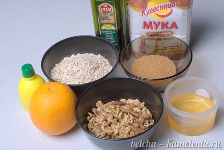 Приготовление рецепта Овсяное печенье  с орехами шаг 1