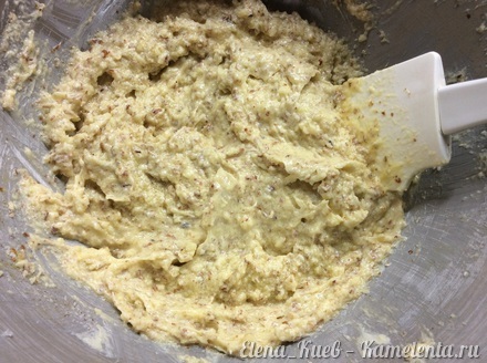 Приготовление рецепта Яблочно-ореховый пудинг шаг 12