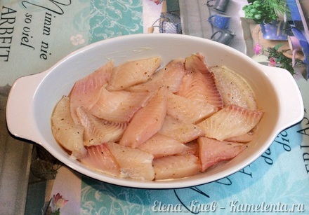 Приготовление рецепта Рыбная запеканка с овощами шаг 6