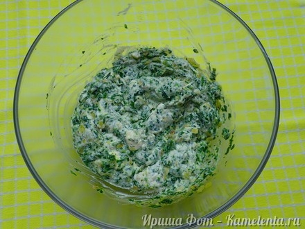 Приготовление рецепта Каннеллони со шпинатом, рикоттой и томатным соусом шаг 9