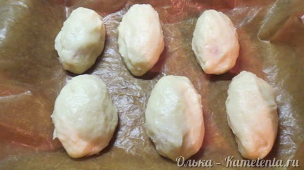 Приготовление рецепта Сосиски, запеченные в картофельном &quot;тесте&quot; шаг 8