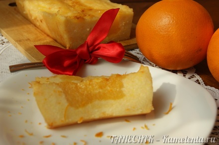 Приготовление рецепта Творожно-апельсиновый десерт шаг 11
