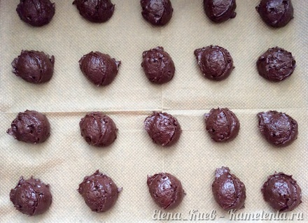 Приготовление рецепта Шоколадное печенье шаг 15