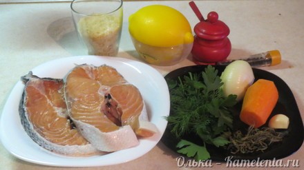 Приготовление рецепта Рыбный суп, запеченный в духовке шаг 1