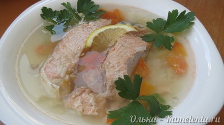 Приготовление рецепта Рыбный суп, запеченный в духовке шаг 6