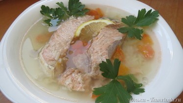 Рыбный суп, запеченный в духовке