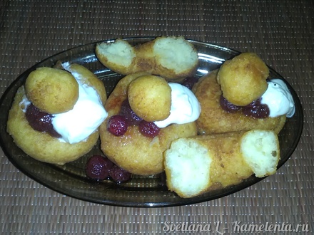 Приготовление рецепта Папанаши — румынские творожные пончики шаг 8