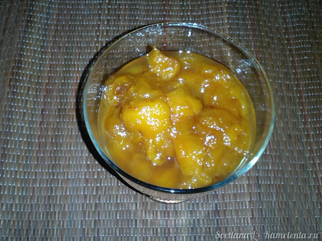 Рецепт персикового джема