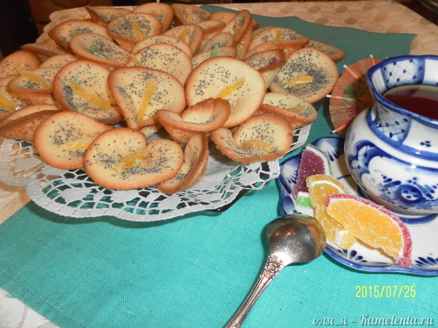 Рецепт бисквитного печенья Каллы
