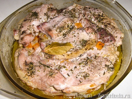 Приготовление рецепта Свинина, запеченная в духовке шаг 8