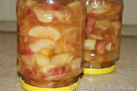 Приготовление рецепта Яблочный конфитюр за 3 минутки шаг 7