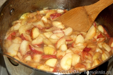 Приготовление рецепта Яблочный конфитюр за 3 минутки шаг 6