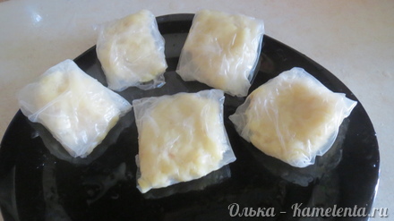 Приготовление рецепта Блинчики из рисовой бумаги с картофельным пюре шаг 15