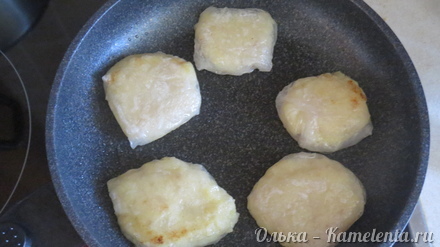 Приготовление рецепта Блинчики из рисовой бумаги с картофельным пюре шаг 17