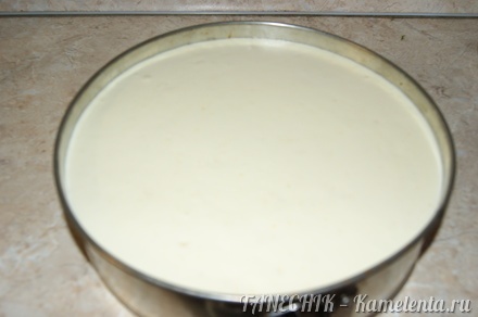 Приготовление рецепта Сырный сливочный торт шаг 14