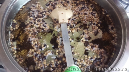 Приготовление рецепта Баклажаны маринованные с цветной капустой и гогошарами шаг 6